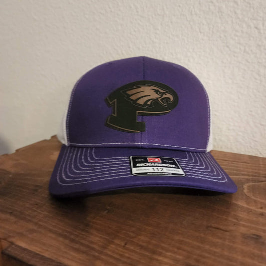 Pecos Eagle Hat-Purple/White